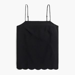J crew scallop camisol.